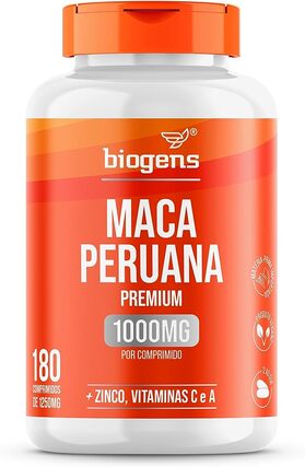 Maca Peruana Biogens Premium Vegana