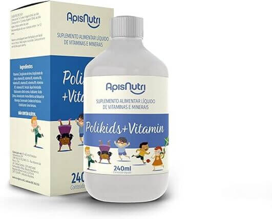 Vitamina Infantil Apisnutri Poli Kids + Vitamin 240ml