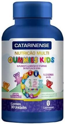 Vitamina Infantil Catarinense Polivitamínico Gummies Kids 30 gomas