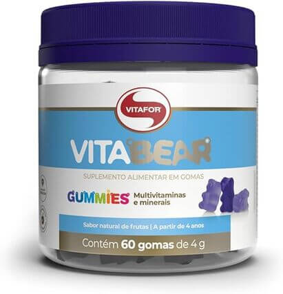 Vitamina Infantil Vitafor - Vita Bear Gummies - 60 Gomas